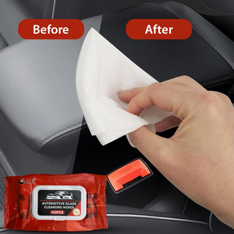 CAR GLASS ANTI FOG WIPES (10 PC)