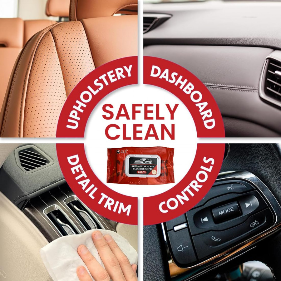 CAR GLASS ANTI FOG WIPES (10 PC)