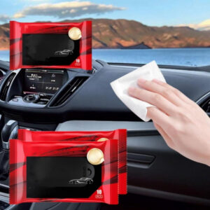 CAR GLASS ANTI FOG WIPES (10 PC)