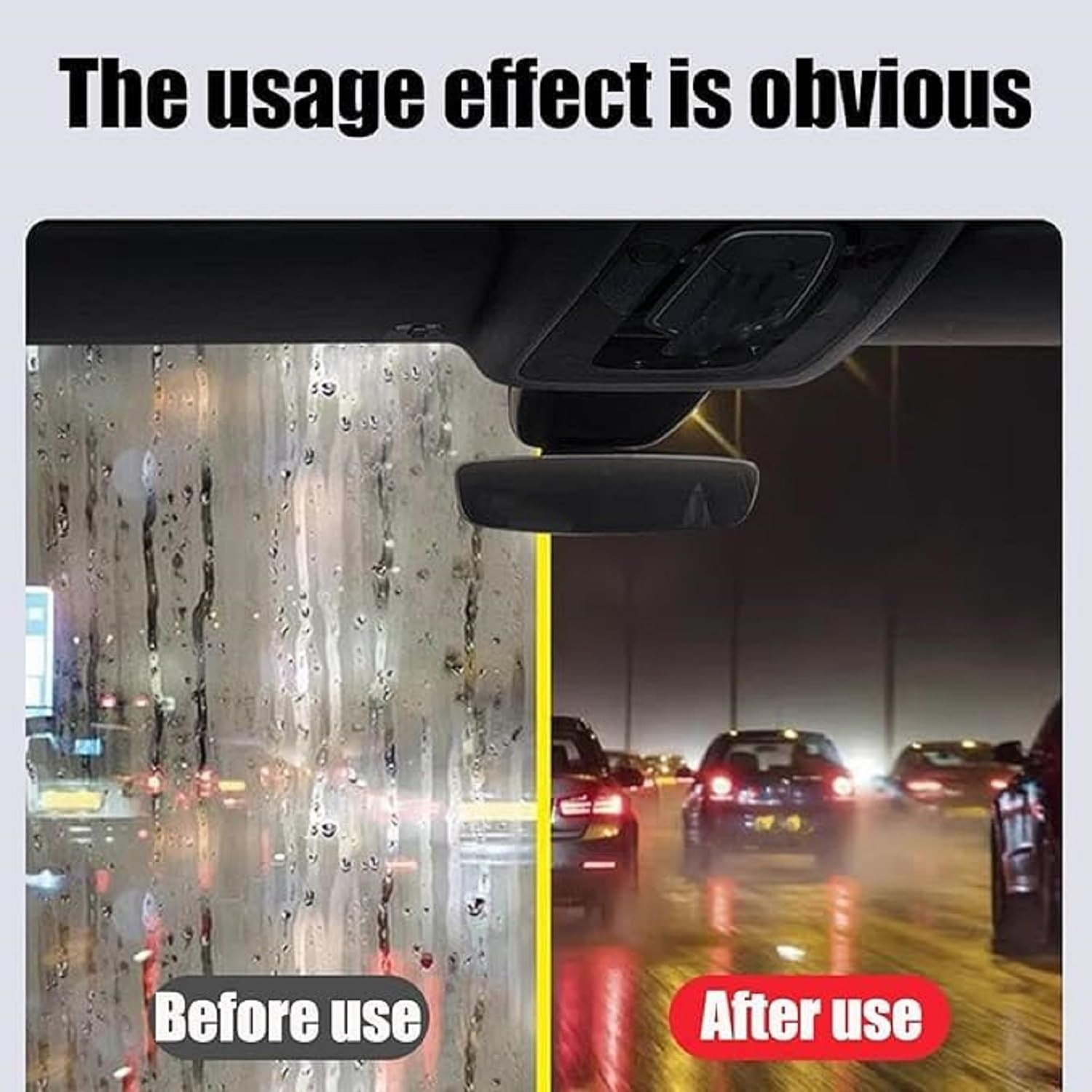 CAR GLASS ANTI FOG WIPES (10 PC)